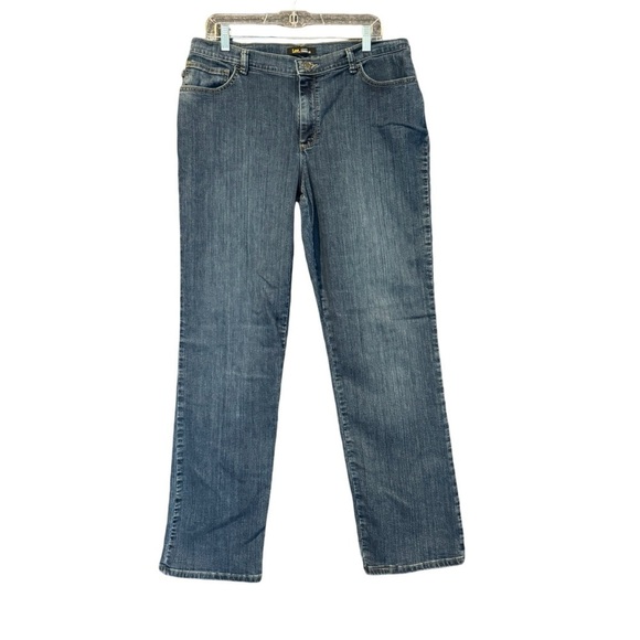 Lee Relaxed Fit Straight Leg 16L Long Jeans plus size stretch - Picture 1 of 12